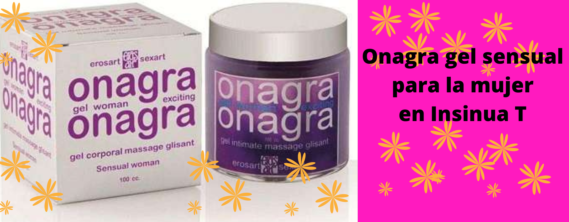 Onagra, gel sensual para mujeres